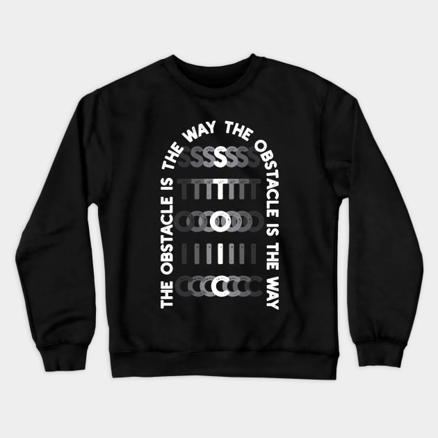 Stoic Quotes Crewneck Sweatshirt by emma17